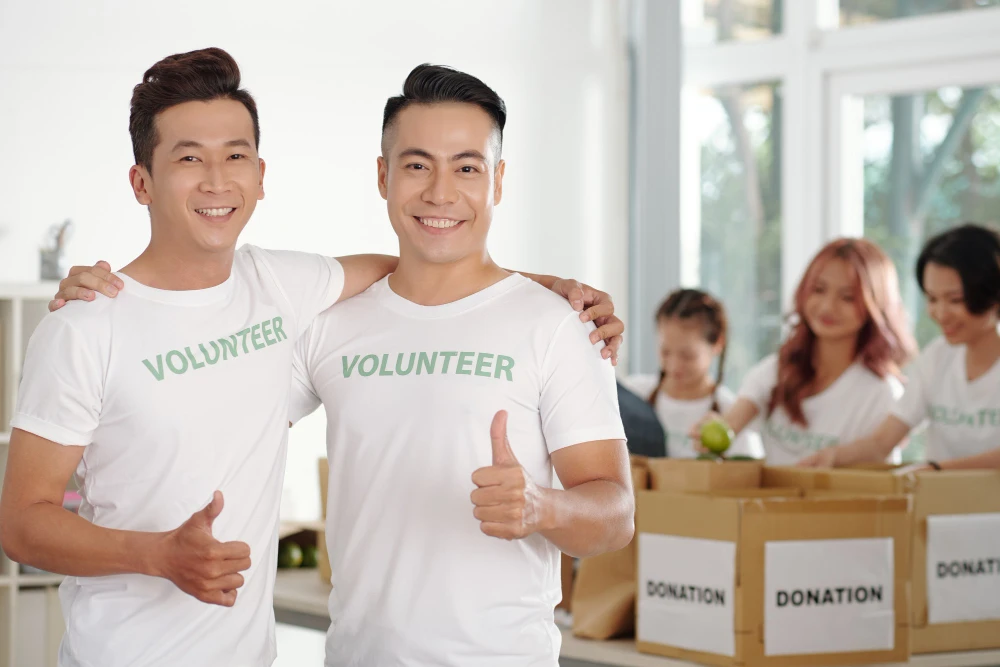2 Volunteers